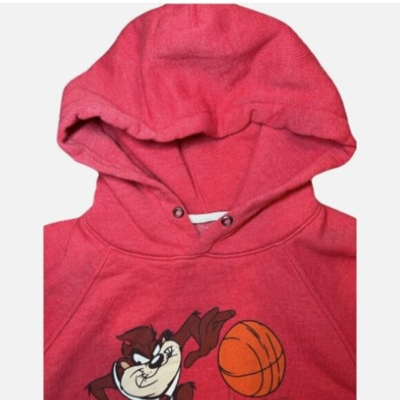 Homage Chicago Bulls Tasmanian Devil Space Jam Hoodie Sweatshirt Size Medium - Picture 6 of 6
